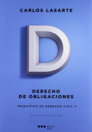 Derecho De Obligaciones / Lasarte Principios De Derecho Civil Ii