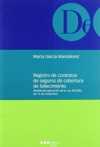 Registro De Contratos De Seguros De Cobertura De Fallecimiento