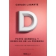 Parte General Y Derecho / Lasarte De La Persona. Principios De Derecho Civil I