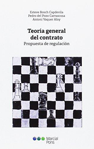 Teoria General Del Contrato Propuesta De Regulacion