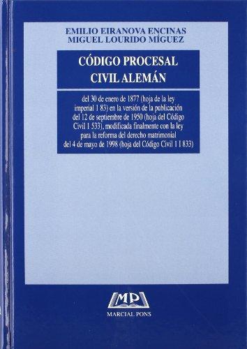 Codigo Procesal Civil Aleman