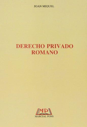 Derecho Privado Romano