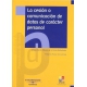 Cesion O Comunicacion De Datos De Caracter Personal, La