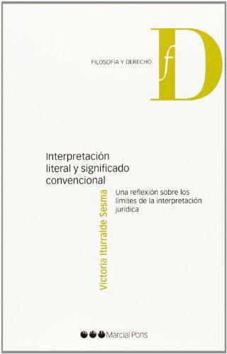 Interpretacion Literal Y Significado Convencional