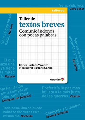 Taller De Textos Breves Comunicandonos Con Pocas Palabras