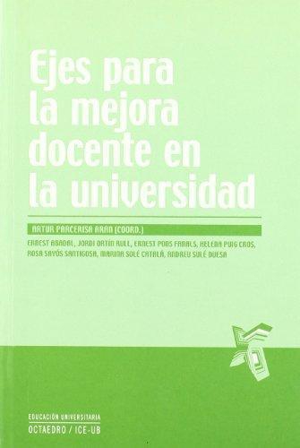 Ejes Para La Mejora Docente En La Universidad