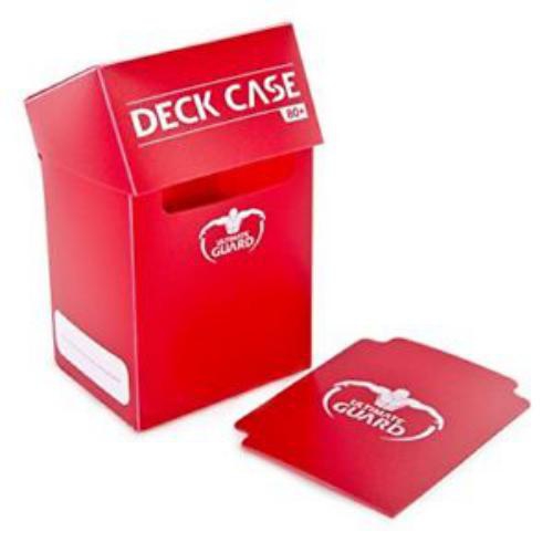 Deck Box: Ultimate Guard Deck Case 80+ Standard Size Red