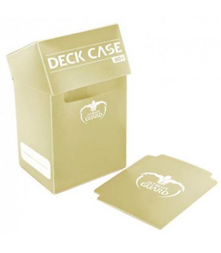 Deck Box: Ultimate Guard Deck Case 80+ Standard Size Sand