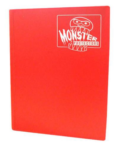 Portfolio: Monster 4-Pocket Binder - Matte Red