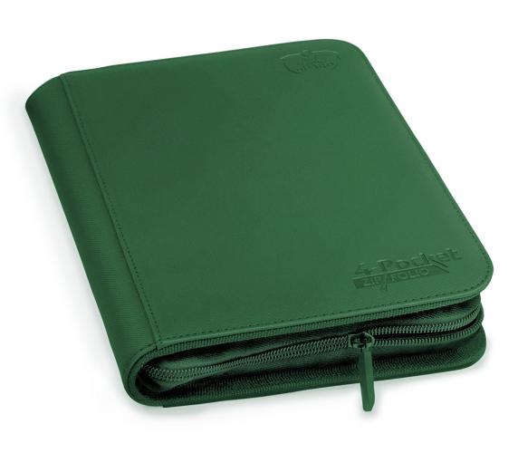 Portfolio: Ultimate Guard 4-Pocket Zipfolio Xenoskin Green