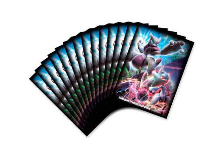 Sleeve Deck: Pokémon Mega Mewtwo X And Mega Mewtwo Y Sleeves Pack