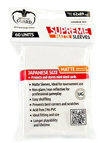 Sleeve Deck: Ultimate Guard Supreme Sleeves For Board Game Cards Square Mate