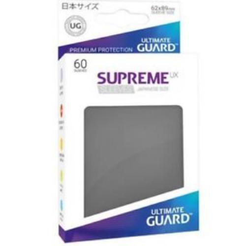 Sleeve Deck: Ultimate Guard Supreme Ux Sleeves Japanese Size Dark Grey