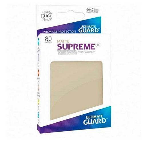 Sleeve Deck: Ultimate Guard Supreme Ux Sleeves Standard Size Sand
