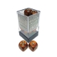 Dice Block - Glitter Gold/Silver 12-Dice Set