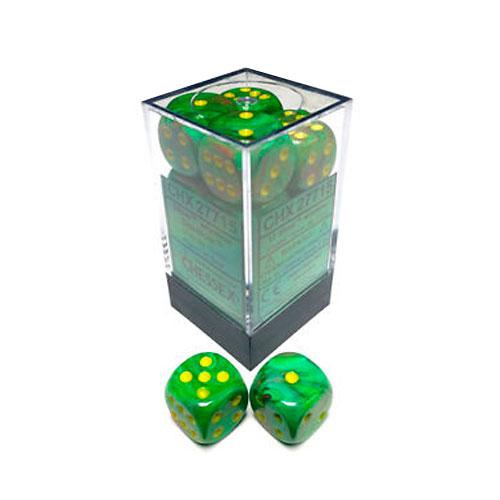 Dice Block - Vortex Slime / Yellow 12-Dice Set