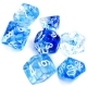 Nebula Polyhedral Dark Blue/White 7-Dice Set