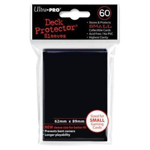 Sleeve Deck: Black Small Deck Protectors