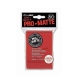 Sleeve Deck: Pro-Matte Standard Sleeves, Red