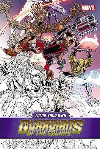 Comic Color Your Own Guardian Of The Gal