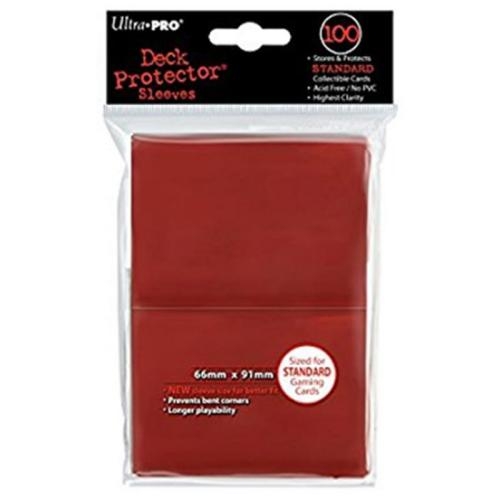 Sleeve Deck: Deck Protector, Red Standard