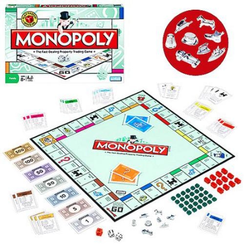 Monopoly Classic, Hasbro, Juego de Mesa