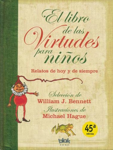 Libro De Las Virtudes Para Niños,El