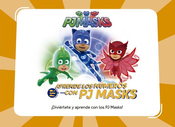 Pj Masks. Aprende Los Numeros