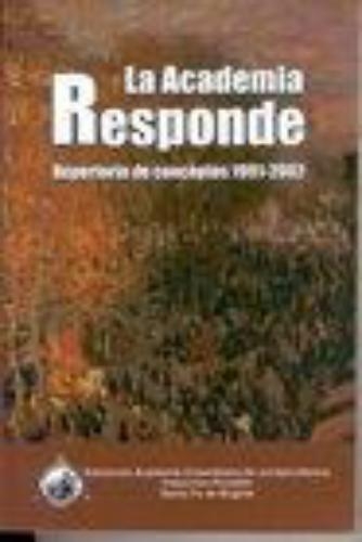 Academia Responde. Repertorio De Conceptos 1991-2002, La