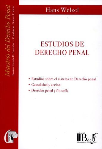 Estudios De Derecho Penal