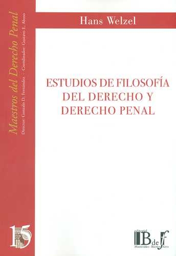 Estudios De Filosofia Del Derecho Y Derecho Penal