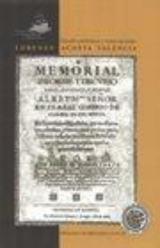 Memorial Informe Y Discurso Legal Historico Y Politico