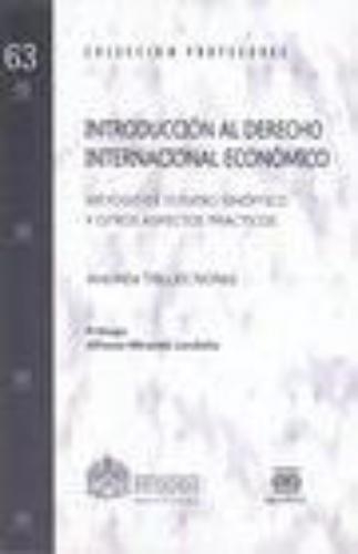 Introduccion Al Derecho Internacional Economico