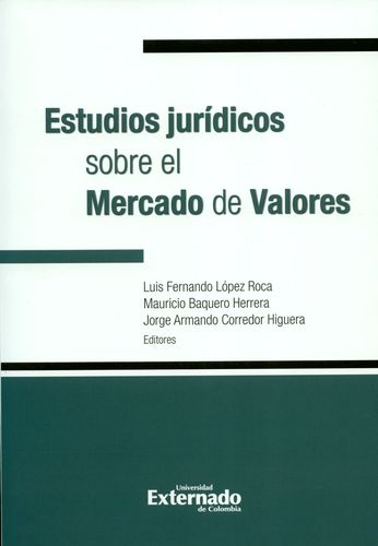 Estudios Juridicos Sobre El Mercado De Valores