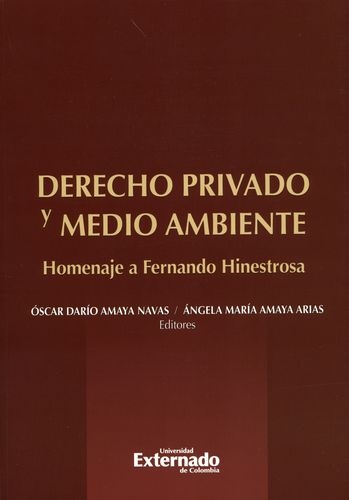 Derecho Privado Y Medio Ambiente