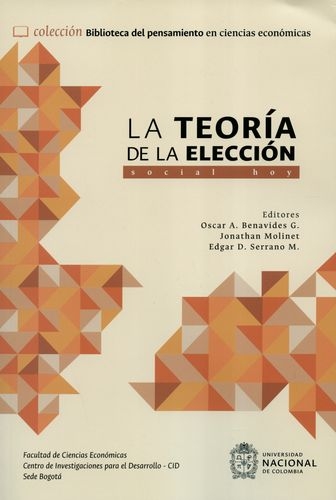 Teoria De La Eleccion Social Hoy, La