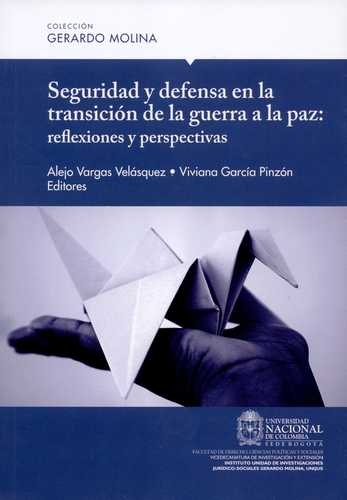 Seguridad Y Defensa En La Transicion De La Guerra A La Paz: Reflexiones Y Perspectivas