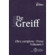 Obra Completa Prosa Vol.I Leon De Greiff