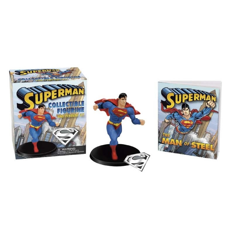Minikit Superman Collectible Figurine And Pen