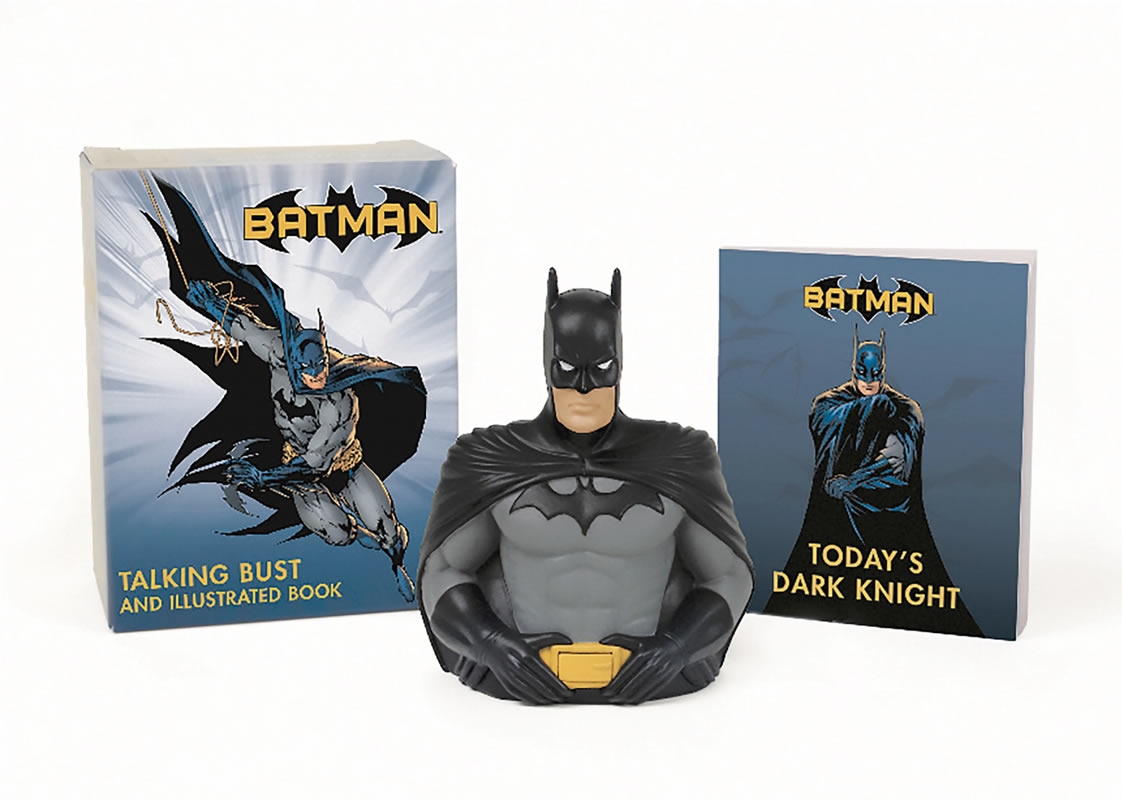 Minikit Batman Talking Bust And Illustrated B