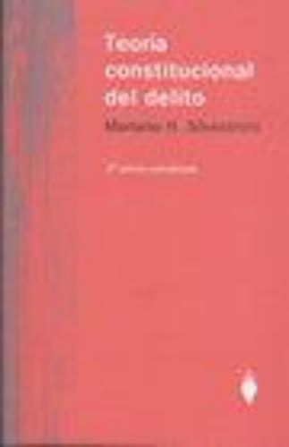 Teoria Constitucional Del Delito
