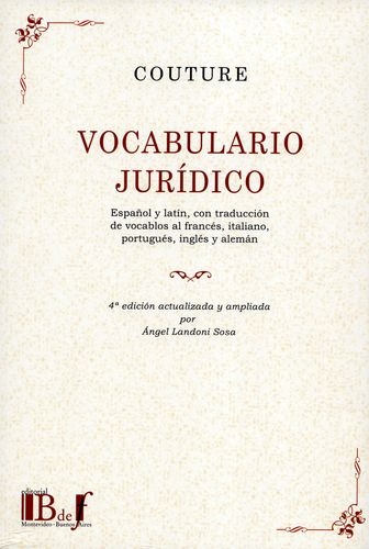 Vocabulario Juridico