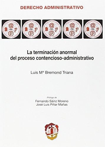 Terminacion Anormal Del Proceso Contencioso-Administrativo, La