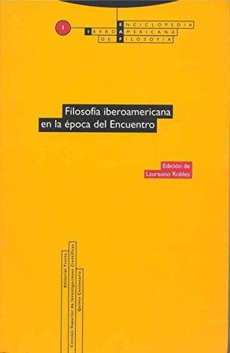 Eiaf No. 01 Filosofia Iberoamericana En La Epoca Del Encuentro