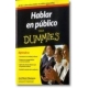 Hablar En Publico Para Dummies