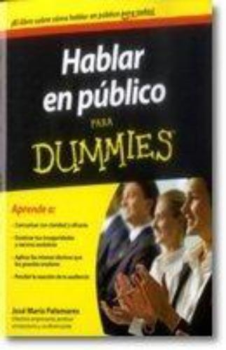 Hablar En Publico Para Dummies