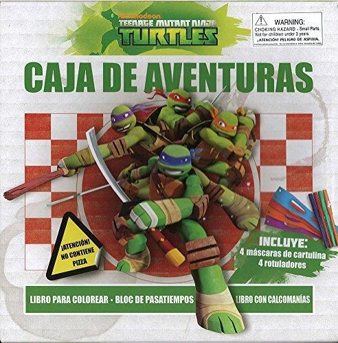 Libro Ninja Turtles: Caja De Aventuras