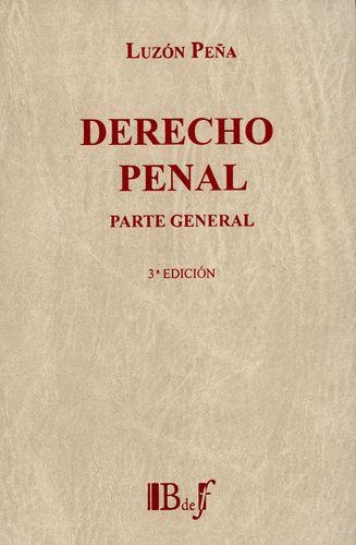 Derecho Penal Parte General (3ª Ed)(L)