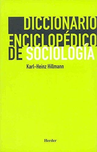 Diccionario Enciclopedico De Sociologia