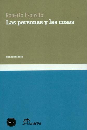 Personas Y Las Cosas, Las (Reimp/Col2019)